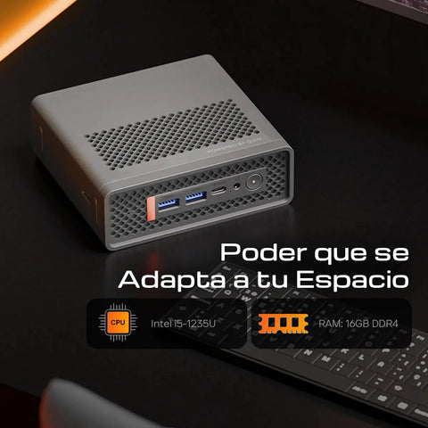 Mini Computadora Qian i5 16GB 512GB Oficina Espacios Reducidos