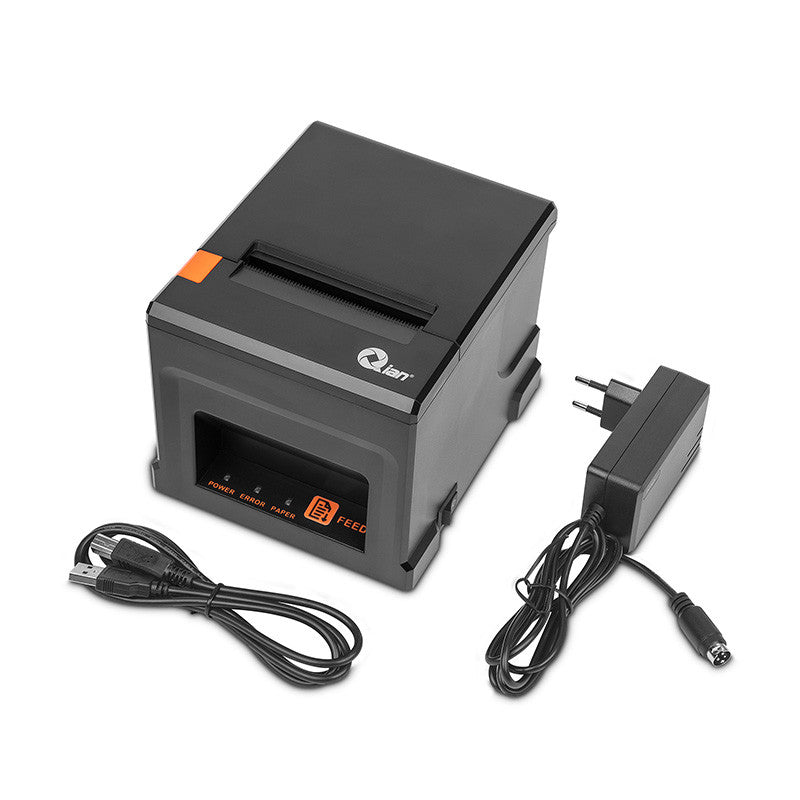 Mini Printer Qian Termica 80Mm 220Mm/S Usb+Lan, Corte Automatico (Qop-T80Ul-Ri-02)