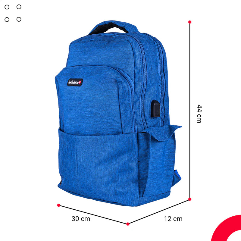 Mochila Backpack Tech Zone Courage Tz21Lbp10 Para Laptop De 15.6"