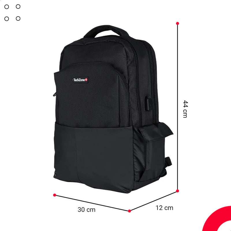 Mochila Backpack Tech Zone Courage Tz21Lbp11 Para Laptop De 15.6"