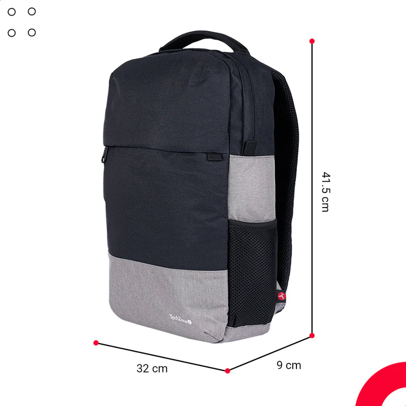 Mochila Backpack Tech Zone Strong Tz21Lbp07-G Para Laptop De 15.6"