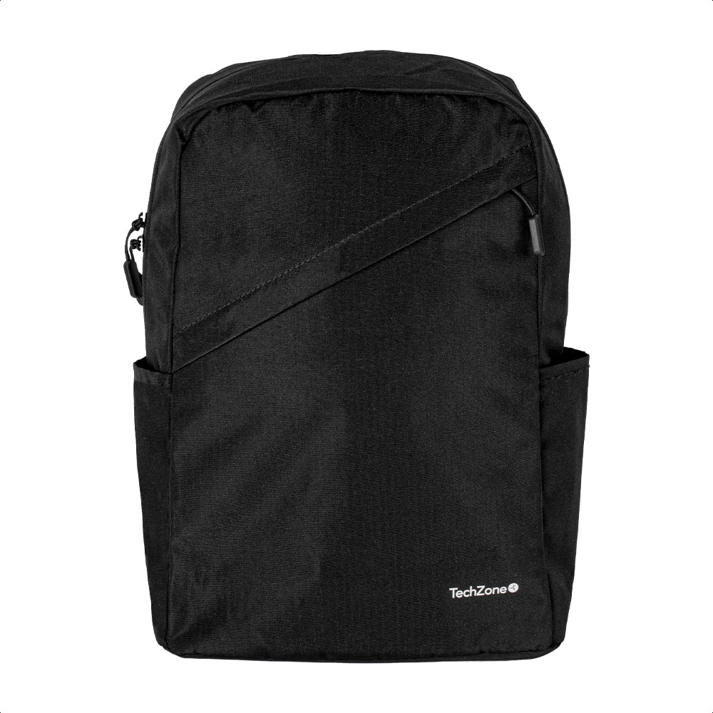 Mochila Backpack Techzone Classic Tzlbp43015B-N Para Laptop De 15.6 Negra