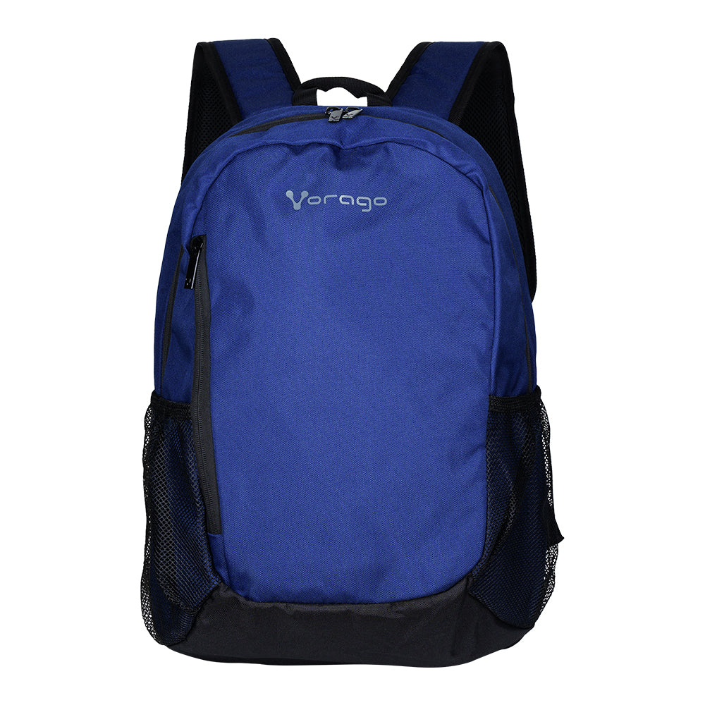 Mochila Vorago Ecológica Rpet Laptop 15.6" Azul Con Negro BP-150-BL