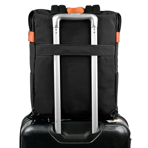 Mochila Vorago Vintage Doble Uso Laptop 15.6" Negra (BP-301-BK)