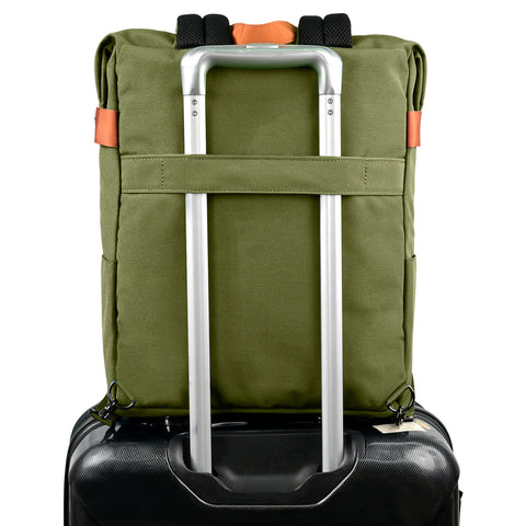 Mochila Vorago Vintage Doble Uso Laptop 15.6" Verde (BP-301-GR)