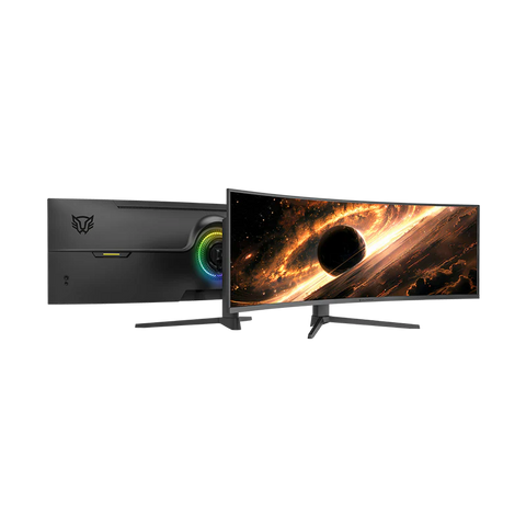 Monitor Gamer Balam Rush 49" VA 120Hz 1ms Ultra Wide Cosmos Titan MCT49X Negro