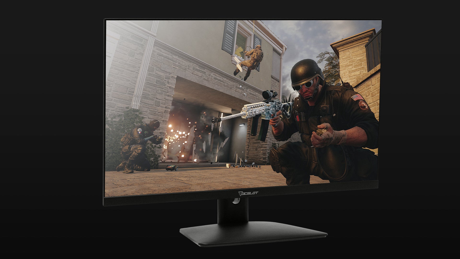 Monitor Gamer Ips Om27-02, 27",  Full Hd , 240Hz, 1Ms, Freesync, 2X Hdmi, 1X Dp