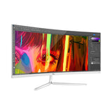 Monitor Gaming 30 Curvo, Fhd 2560x1080 , 200hz, Panel Va, 10ms,freesync, Antireflejo, Vesa 75 * 75, Hdmi 2.0 , Displayport, Para Xbox Series X/s/ps5/ps4, Qmc-va30-02