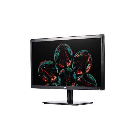 Monitor Ghia Mg2025, 19.5",  HD,  75 Hz, Vga, Hdmi, Color  Negro
