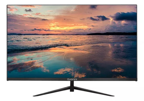 Monitor LED Quaroni MQ27-01. 27" Pulgadas, VA, Full HD 1920 x 1080 Pixeles, 5Ms. Conectividad VGA / HDMI