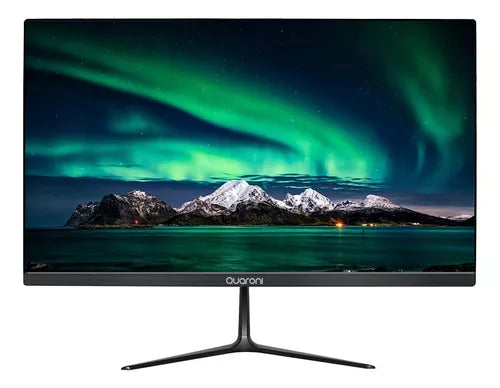 Monitor LED Quaroni MQ27-01. 27" Pulgadas, VA, Full HD 1920 x 1080 Pixeles, 5Ms. Conectividad VGA / HDMI