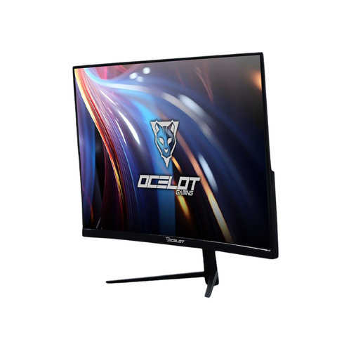 Monitor Led Om24-C2, 24"  Curvo, Full Hd, 1920 X 1080, 180Hz, 1Ms, Freesync,  2 Hdmi, 2 Displayport, 1 Audio Out,  Color Negro