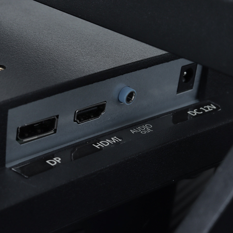 Monitor Led Om24-C2, 24"  Curvo, Full Hd, 1920 X 1080, 180Hz, 1Ms, Freesync,  2 Hdmi, 2 Displayport, 1 Audio Out,  Color Negro