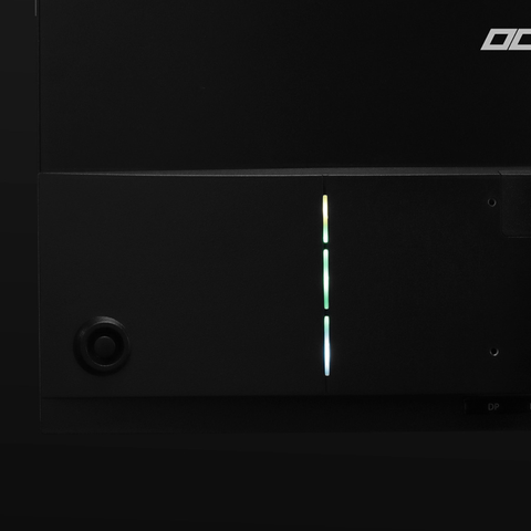 Monitor Led Om24-C2, 24"  Curvo, Full Hd, 1920 X 1080, 180Hz, 1Ms, Freesync,  2 Hdmi, 2 Displayport, 1 Audio Out,  Color Negro