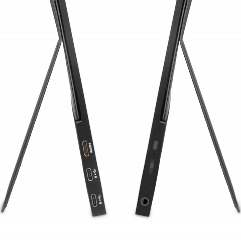 Monitor Portátil Qian 15.6", FULL HD, Panel Ips, Mini HDMI - QMP-IP16S