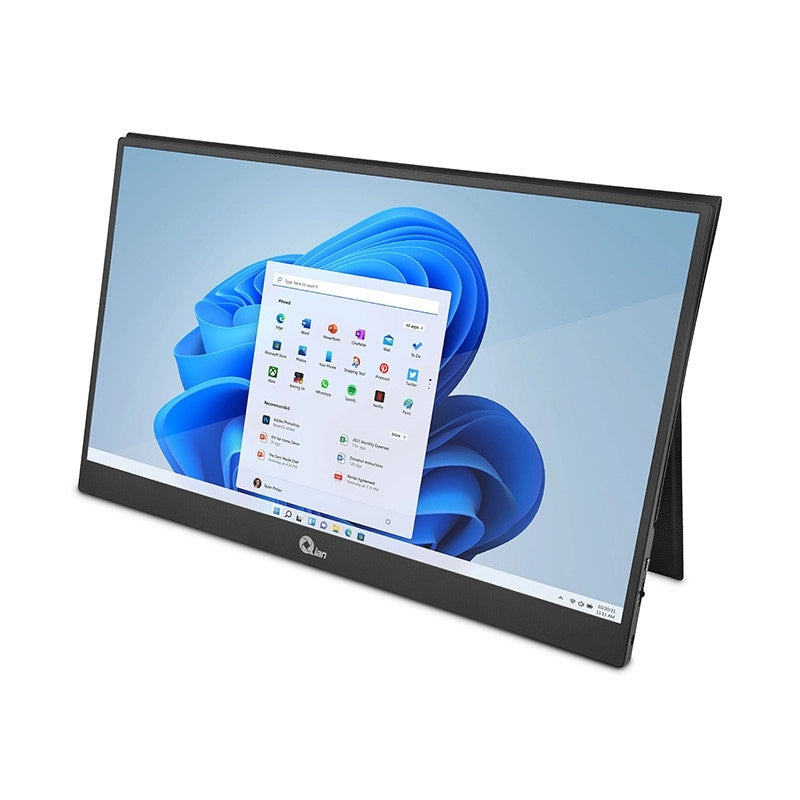 Monitor Portátil Qian 15.6", FULL HD, Panel Ips, Mini HDMI - QMP-IP16S