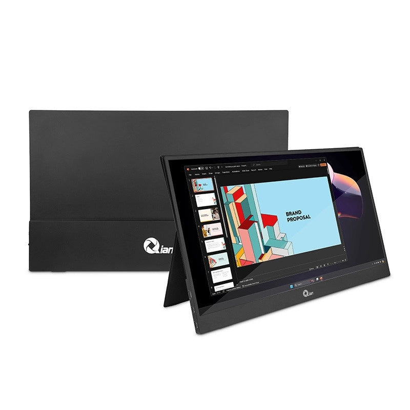 Monitor Portátil Qian 15.6", FULL HD, Panel Ips, Mini HDMI - QMP-IP16S
