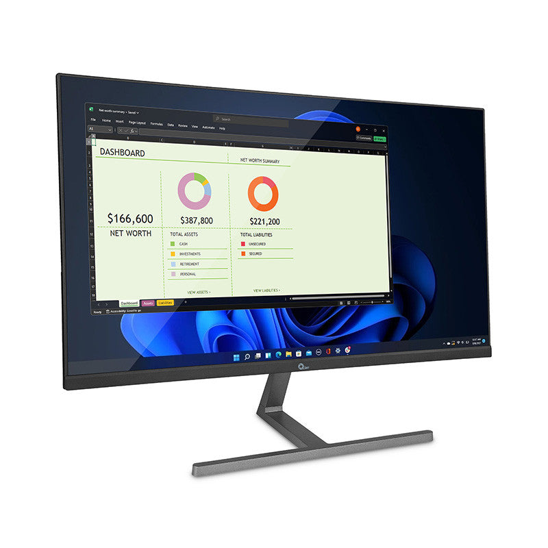 Monitor Qian 27" 100hz 4ms Fhd Vga *1 Hdmi *1 Ips Flat QMF-IPF27-01