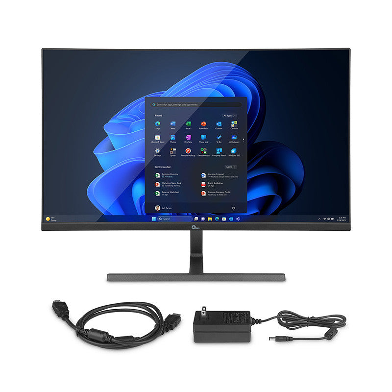 Monitor Qian 27" 100hz 4ms Fhd Vga *1 Hdmi *1 Ips Flat QMF-IPF27-01