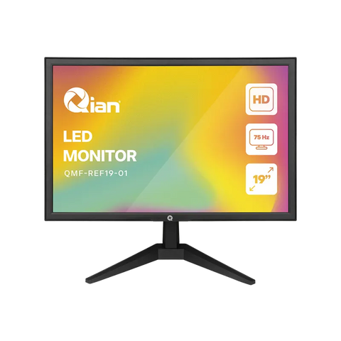 Monitor Qian Office Mate 19"  1 Hdmi, 1 Vga, 75Hz