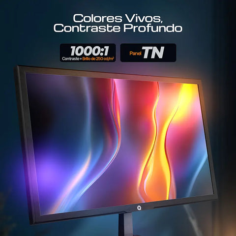 Monitor Qian Office Mate 19"  1 Hdmi, 1 Vga, 75Hz