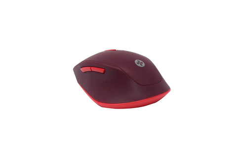 Mosue Naceb Technology NA-0119R, Rojo, 6 botones, Inalámbrico, 1200 - 2400 DPI