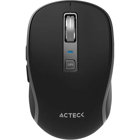 Mouse ACTECK OPTIMIZE TRIP PRO MI580 Inalambrico USB 2.4 GHz + BT 1600dpi 6 Botones Ergonomico Negro AC-939591