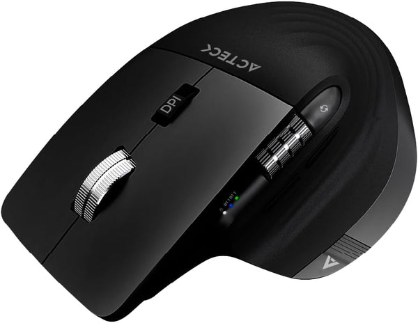 Mouse Ergonomico Virtuos Mi780 2.4Ghz+2Modos Bt 3,000 Dpi, Scrollusb Ac-936187