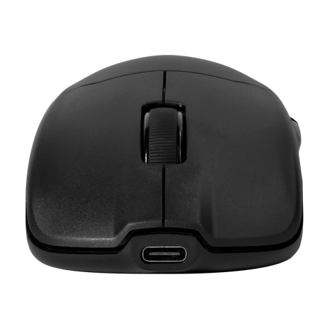 Mouse Game Factor Inalambrico Wireless 2.4G+Bt, Pixart 3395, 26K Dpi, 4K Hz Base Rgb 56G (Mow800-Bk)