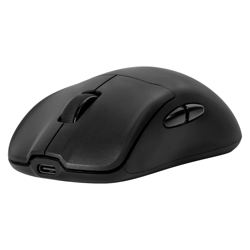 Mouse Game Factor Inalambrico Wireless 2.4G+Bt, Pixart 3395, 26K Dpi, 4K Hz Base Rgb 56G (Mow800-Bk)