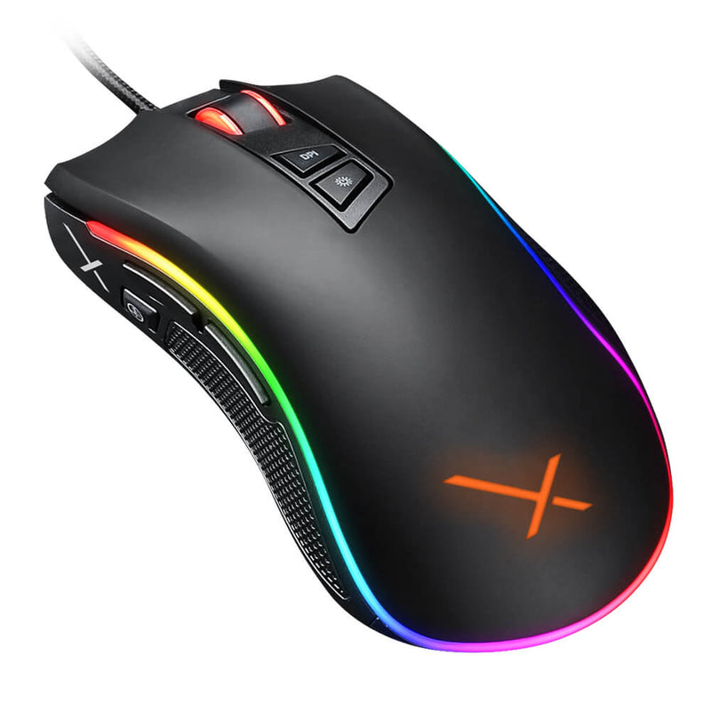 Mouse Gamer Xzeal Óptico,4000 Dpi, Negro (XZMX900S)