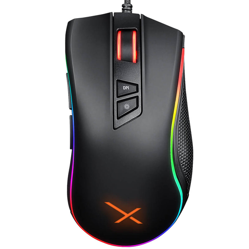 Mouse Gamer Xzeal Óptico,4000 Dpi, Negro (XZMX900S)