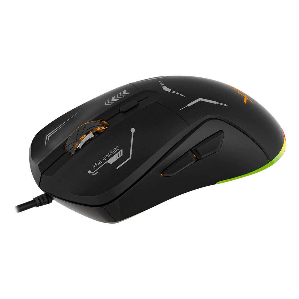 Mouse Gamer Xzeal Xst-401 7200 Dpi Rgb Usb Negro (Xsamga2B)