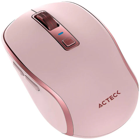 Mouse Inalambrico 2.4hz Optimize Trip Pro MI580 Advanced Series Conexión USB Dongle 2.4ghz, Conexión Bluetooth, 6 Botones + Scroll