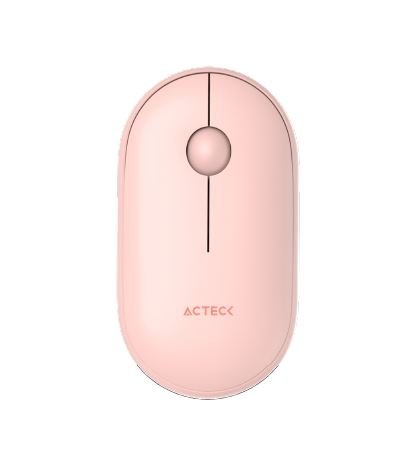 Mouse Inalambrico Acteck Optimize Edge Mi460 Rosa (Ac-934107)