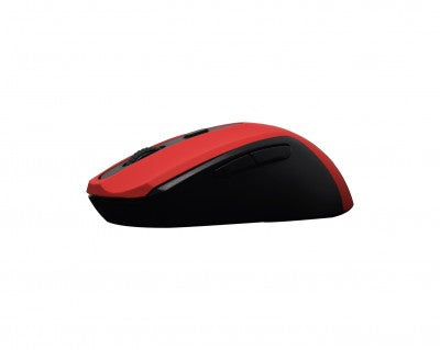 Mouse Inalámbrico Rojo NA-0116R NACEB Diestro RF inalámbrico 1600 DPI