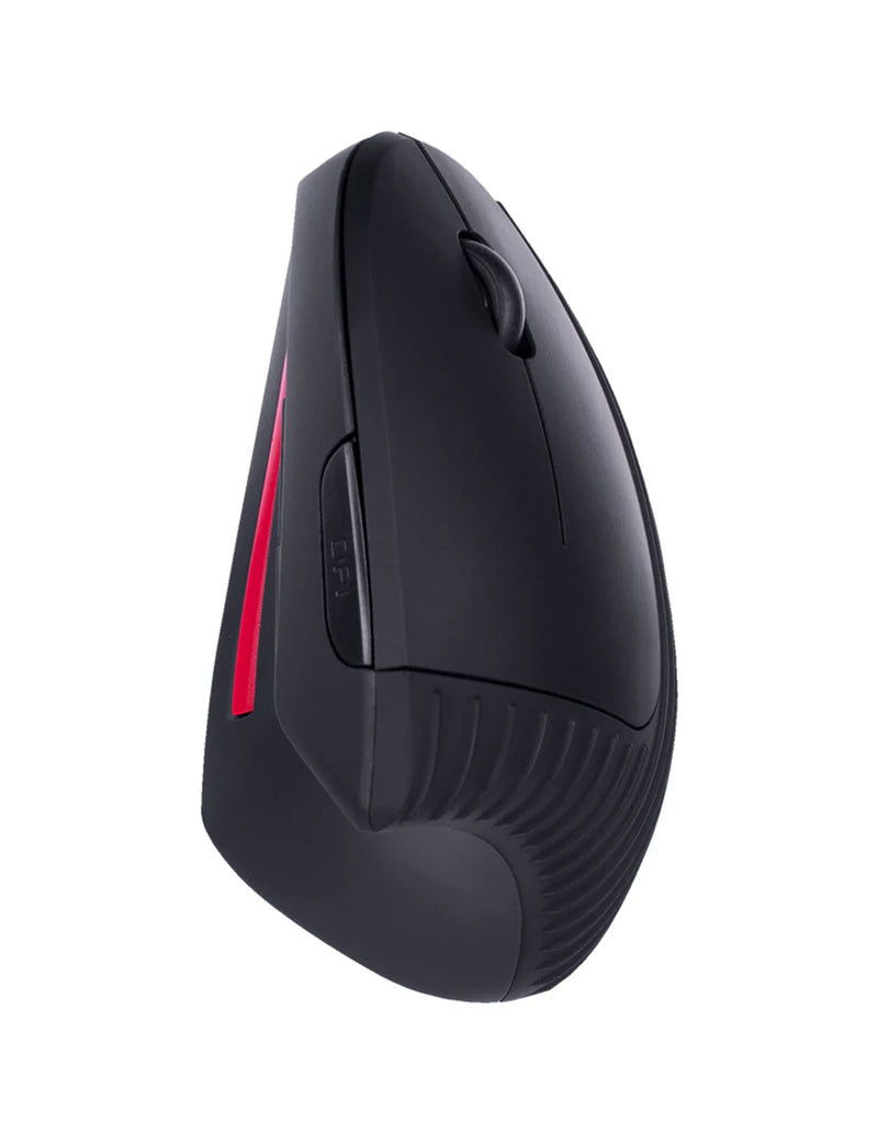 Mouse Inalámbrico Vertical Ergonómico Techzone  Ergono 02 Negro