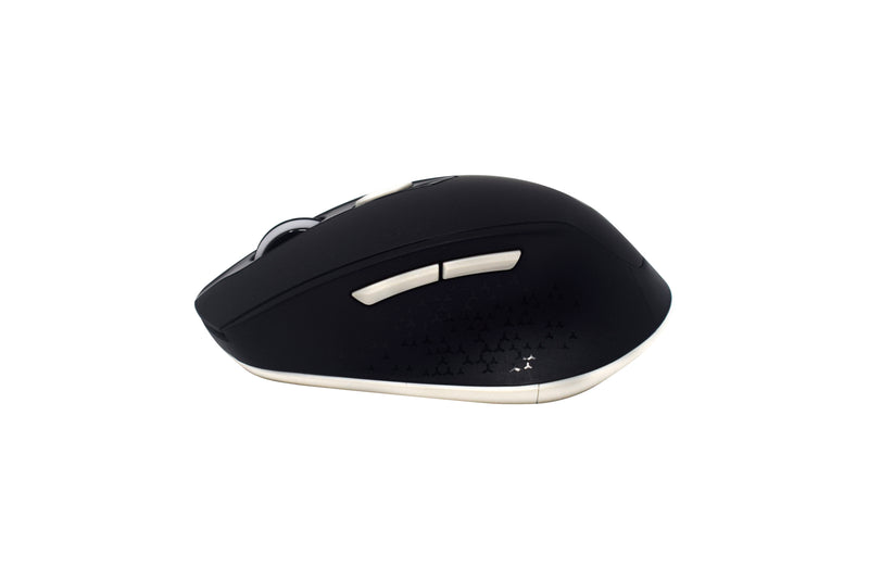 Mouse Naceb Technology NA-0119N, Negro, 6 botones, Inalámbrico, 1200 - 2400 DPI