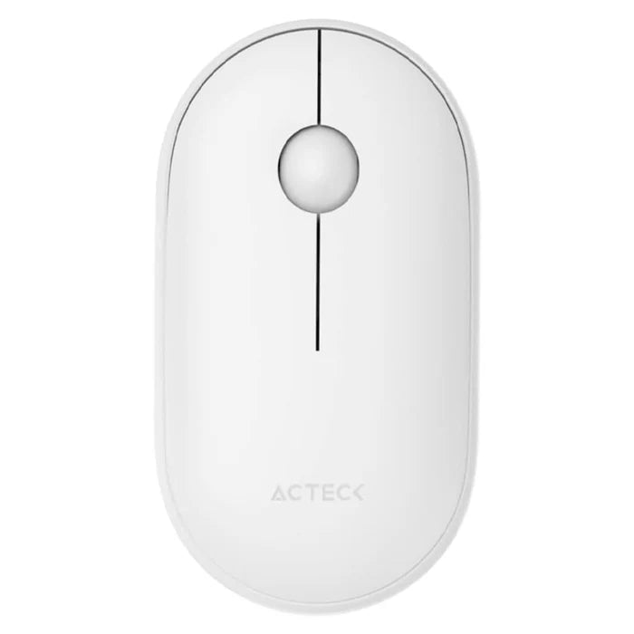 Mouse Ultra Delgado Acteck Edge Mi460 Inalambrico Blanco (Ac-934114)