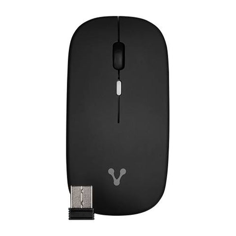 Mouse Vorago Inalambrico 2.4 Ghz Hasta 1600 Dpi Recargable Negro Rgb MO-307