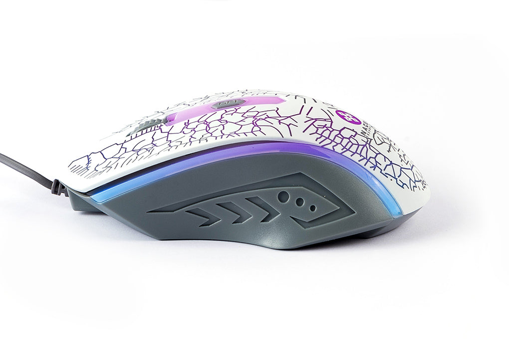 Mouse Naceb Technology NA-592BL, USB, Juego, Óptico, 1200 DPI, Multicolor
