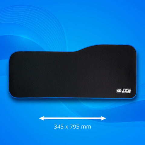 Mousepad Gamer Vorago Mpg-301 Xl Microfibra Antideslizante Color Negro