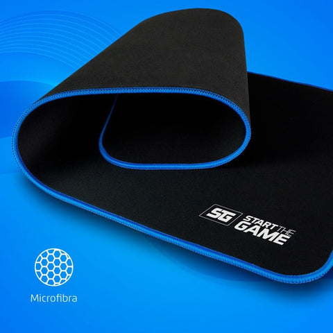 Mousepad Gamer Vorago Mpg-301 Xl Microfibra Antideslizante Color Negro