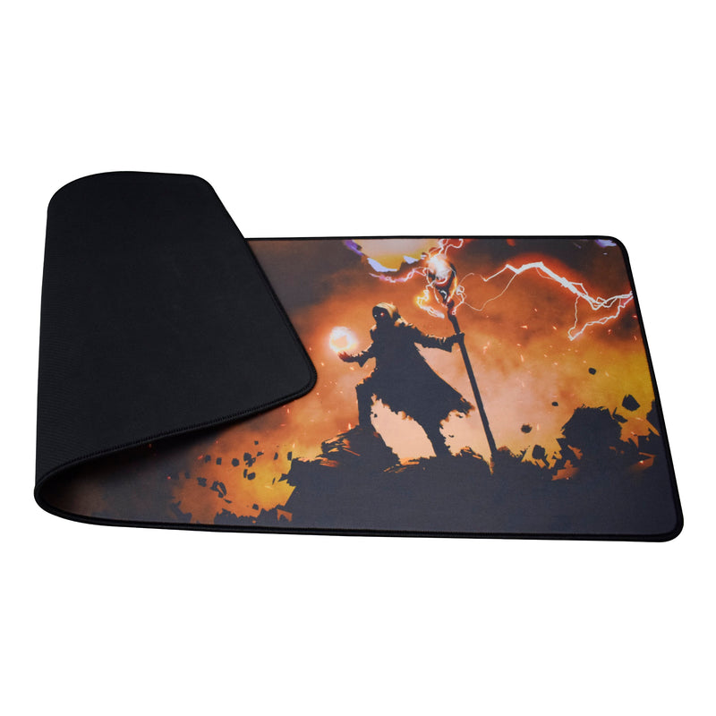 Mousepad Gaming Naceb The Wizard Naceb Technology NA-0957, Cuacho/microfibra/multispandex seda