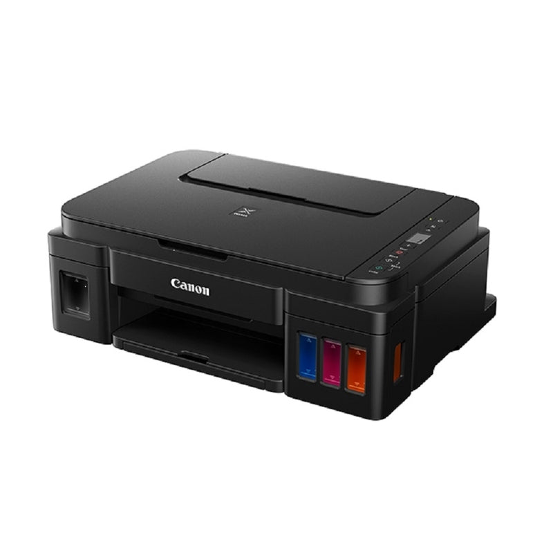 Multifuncional Canon G2110, Tinta Continua, Ipm 8.8 Negro, 5.0 Color, Usb, Cama Plana Carta, A4, Compatible Windows, Consumibles Gi-190