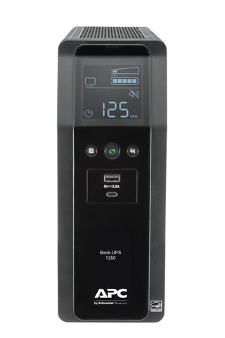 No Break BR1350M2-LM APC - 1350 VA, 810 W, 16 h, Negro