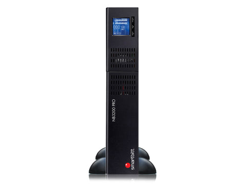 No-Break SMARTBITT 3.2KVA/2700W Interactivo - Formato Torre o Rack 2U 120V - Pantalla LCD y Slot SNMP - Alta Confiabilidad