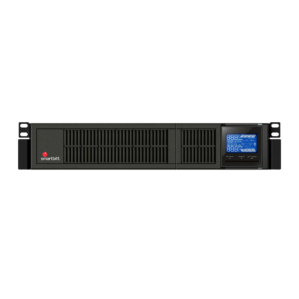 Smartbitt UPS 3KVA Torre/Rack 220V - Sistema de Doble Conversión - Energía Limpia para Servidores - Alta Eficiencia