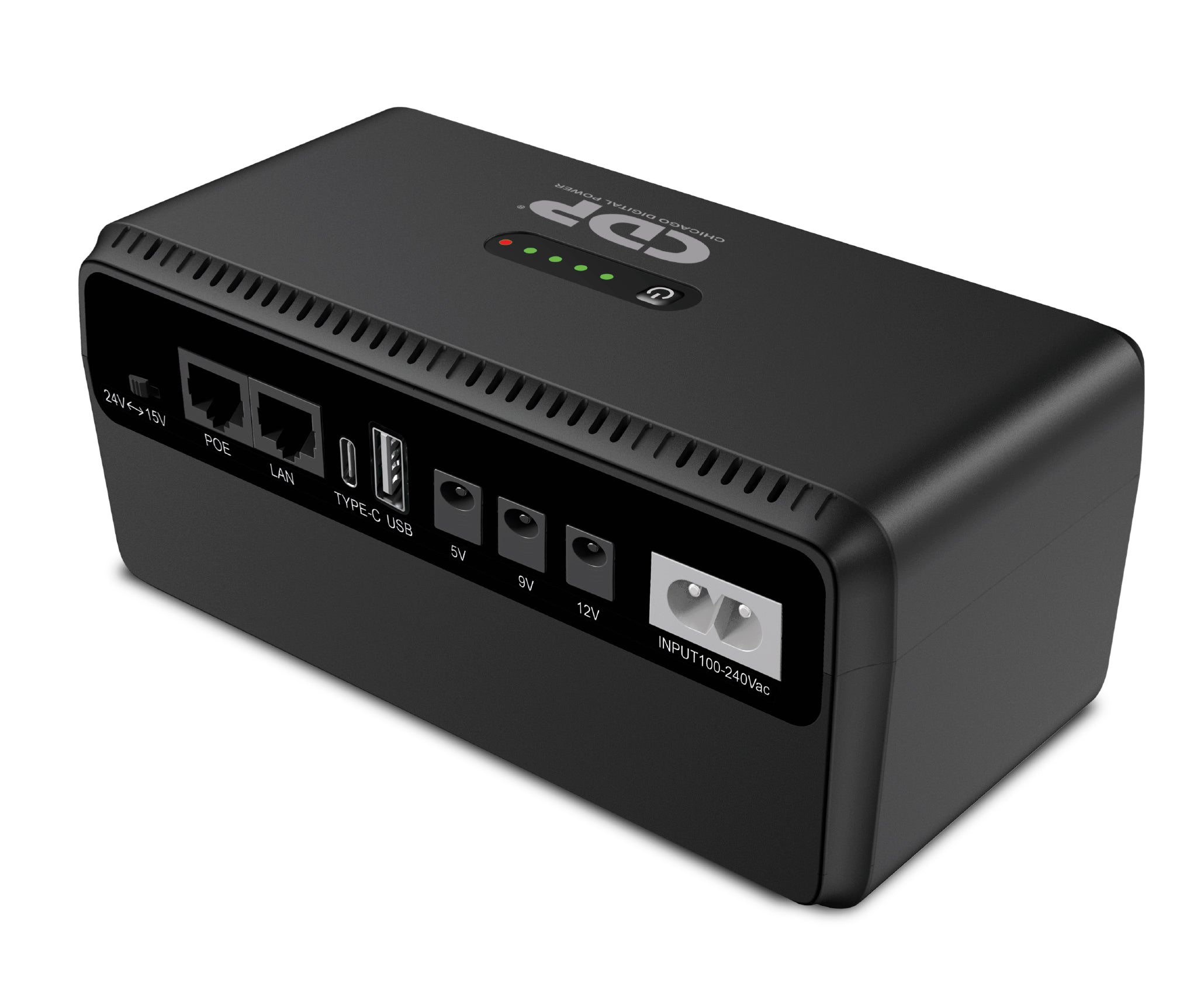 UPS CDP MINIUPS20KMAH 18W Negro - Respaldo Compacto para Módems - Conexión Wifi Siempre Activa - Eficiencia Portátil