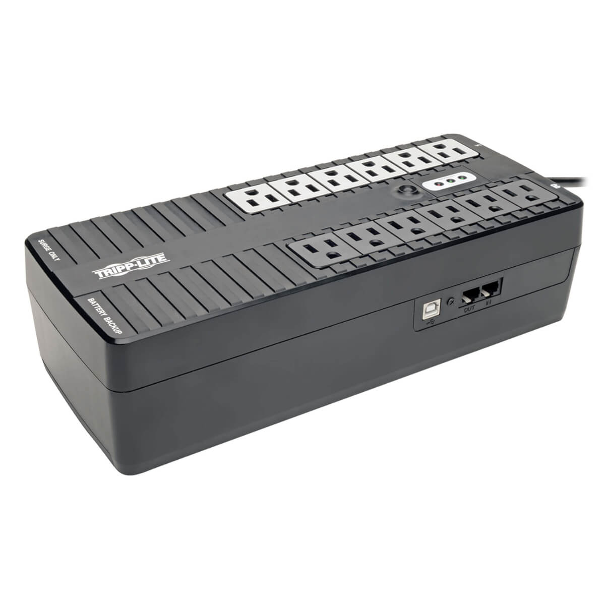 No-Break TRIPP-LITE 750VA/450W - Respaldo de Energía de Hasta 12 Horas - Protección contra Apagones y Picos - Alta Durabilidad